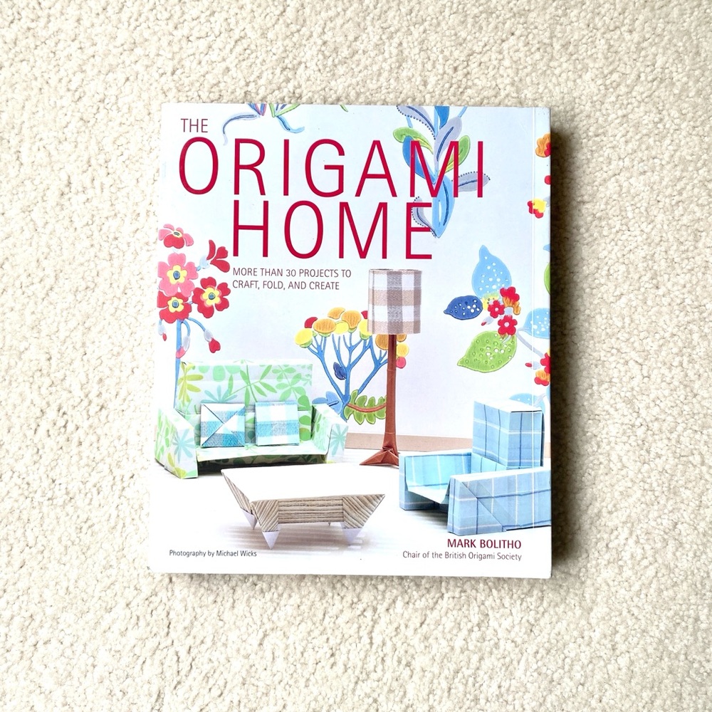 Origami Book with beautiful origami paper